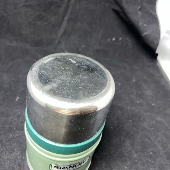VTG Stanley 17oz Vacuum Bottle Camping Soup THERMOS Cup Camping Forest Green - Picture 3 of 8